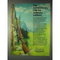 1973 Weatherby Vanguard Rifle Ad - Extraordinary