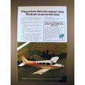 1980 Beechcraft Sierra Plane Ad - Get You There...