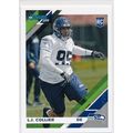 2019 Donruss Football Base 263 L.J. Collier RC ...