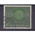 GERMANY 1960 EUROPA 10pf USED SG1251