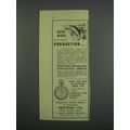 1955 Prestons Stop Watch Ad - Hard work for the sake of production