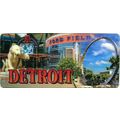 Detroit Michigan Motor City 3D Fridge Magnet