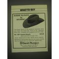 1981 David Morgan Aussie Slouch by Akubra Adver...