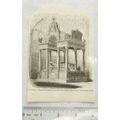 1860s engraving - Tomb of Queen Elizabeth, Henr...