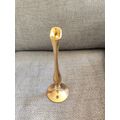Vintage, Brass/Metal & Glass, Single Flower Vas...