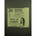 1958 St Martin's Book Advertisement - Ways of S...