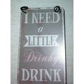 Shabby & Chic Small Metal Signs/ Tags (8X5cm) I...