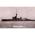British Bulwarks HMS Colossus Real Photo WW1 Sh...
