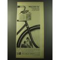 1960 Sony TR 84 Radio Ad - Sony the pocketable radio for good living