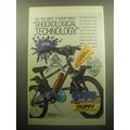1993 Huffy Dr. Shock Bicycle Ad - need to know about shockological technology