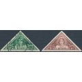 Health Stamps - New Zealand 1943 - F H & NM H -...