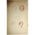 1786 - "Character" (Young Woman) - Plate from T...