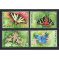 Moldova Butterflies and Moths 4v 2003 MNH SG#45...