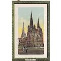 EC172 LICHFIELD CATHEDRAL. COLOURED PRINTED POS...
