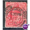 GB stamps 1902-10 KEV11 - 1d SG219 Weston Super...
