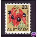 Australia 1968 20c Stuarts Desert Pea Sg 423 m ...