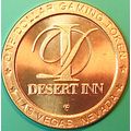 Desert Inn. $1 Casino Token. Las Vegas, NV. J79.