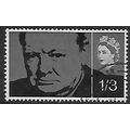 SG 662: 1/3d. bicoloured Churchill Commemoratio...