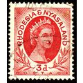 Africa Rhodesia & Nyasaland 1954 Queen Elizabet...