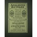 1900 Spalding Bicycles Ad - There is only one p...