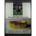 1983 Piaget Polo Watch Ad - Ultimate Sportswatch