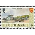 ISLE O MAN, Douglas Promenade, olive 1973, 3p, #4