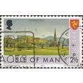 ISLE O MAN, Tynwald Hill, grey 1973, 2½p, #4
