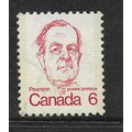 CANADA 1972 SG698 6c INDIAN RED USED#3