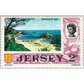 Jersey QEII 1969 2d Portelet Bay Mounted Mint M...