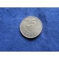 2003 COSTA RICA 25 COLONES COIN.