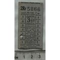 Rochdale Corporation Transport 3½d single ticket