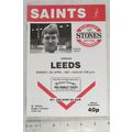 1987 programme St. Helens v. Leeds