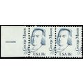 1858, 18¢ Scarce Misperfed Error Margin Pair Mi...