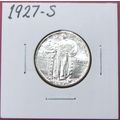 1927-S Standing Liberty Quarter. Replica.