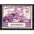 Mauritius 1949 KGV1 35ct Purple UPU MM SG 274 (...