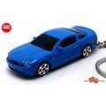 HTF CUSTOM KEYCHAIN GRABBER BLUE FORD MUSTANG G...
