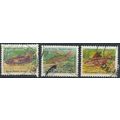 Endemic Fish: 3 Values - Sri Lanka 1990 - F H -...