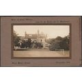 Sheen House School Christmas Card, 1928 - Sepia...