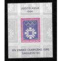 YUGOSLAVIA 1983 WINTER OLYMPIC GAMES MINIATURE ...