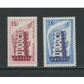 France 1956, 805-806, 1956 Europa, VF, MNH (FR345)