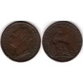 Great Britain. George IV. Farthing 1822. dy21411