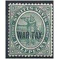 St Kitts Nevis 1916 SG22 1/2d Dull Blue-Green M...