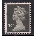 GB 1988 QE2 75p Grey/Black used Machin SG X994....