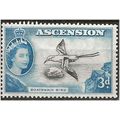 Ascension Island 1956 SG62 3d Black & Blue Unmo...