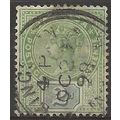 Jamaica 1889 SG28a 2d Deep Green Crown CA Fine ...