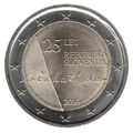 Slovenia 2016 - 2 Euro Comm 25th Anniversary of...