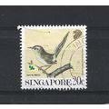 Singapore.SG663 20c Long-tailed Tailor Bird.Fin...