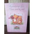 Mum & Dad Anniversary Card - Anniversary love M...