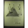 1957 Clarks Shoes Ad - On the way to nowhere