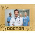 Doctor Laser Engraved Wood Picture Frame (5 x 7)